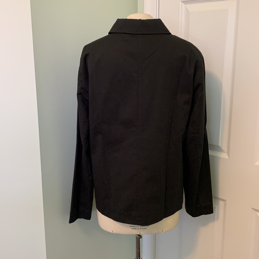 Gap Factory Store Black Lightweight Jacket Size Large - Picture 2 of 6